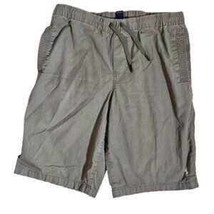 Polo Ralph Lauren Gray Shorts Boy's Size XL 18-20 Cotton 10" Inseam Pull-On
